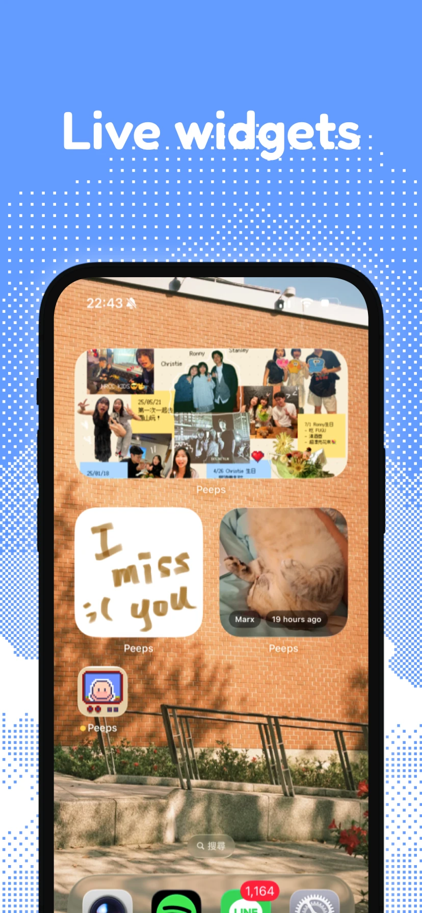 Home screen widgets