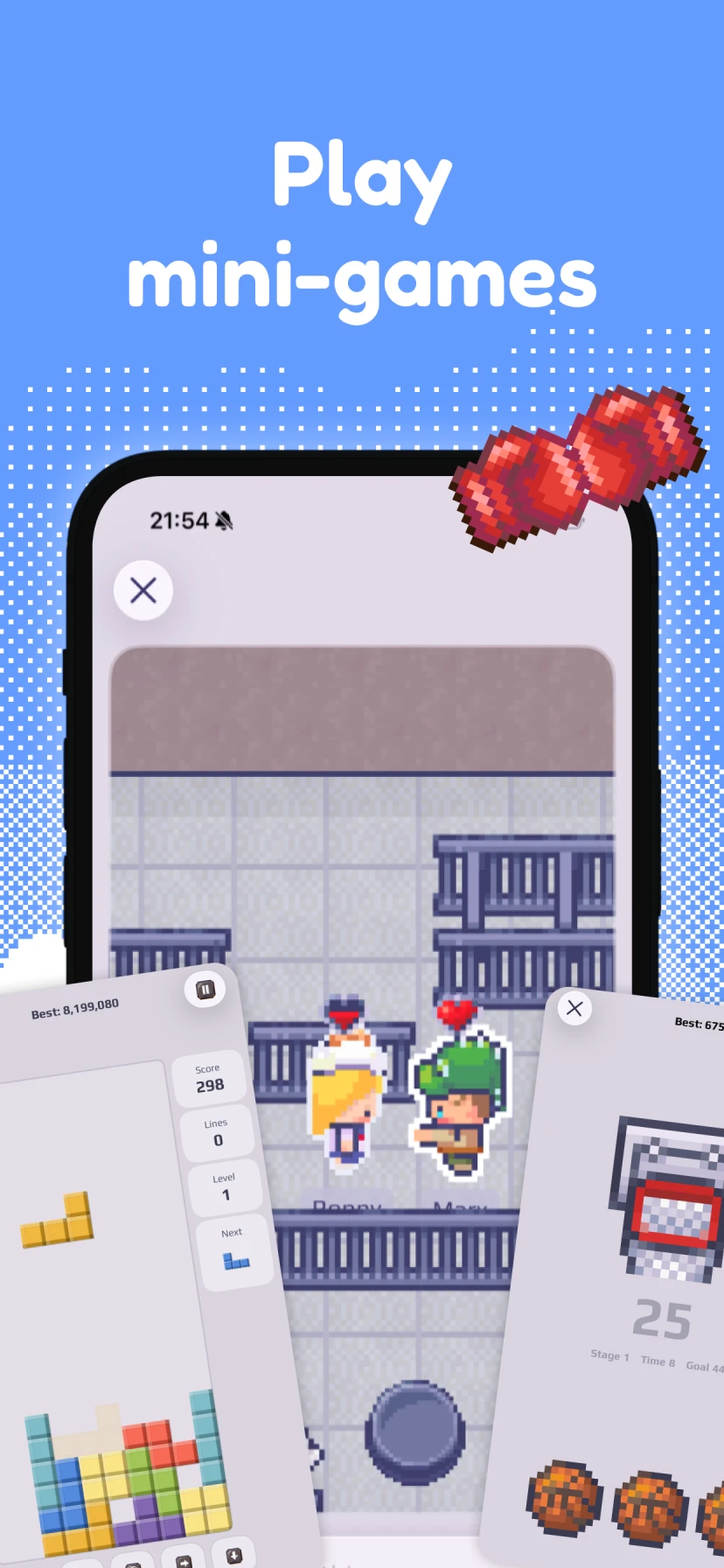 Play mini-games